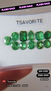 Natural Tsavorite Deal (8.78 Cts)